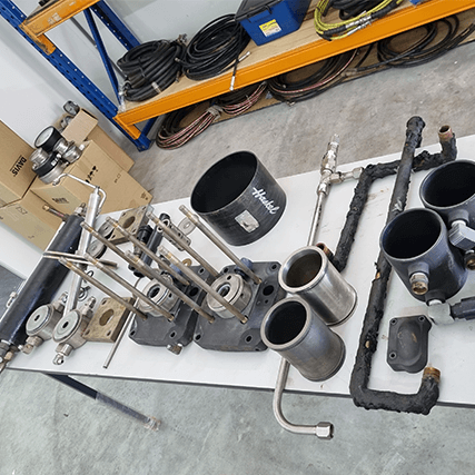 valve service and machining